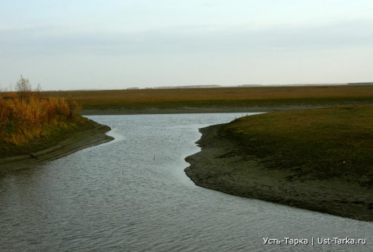 Там, где речушка Тарка впадает в речку Омку