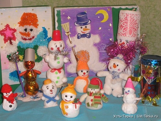 Парад Снеговиков в детском саду «Колосок»